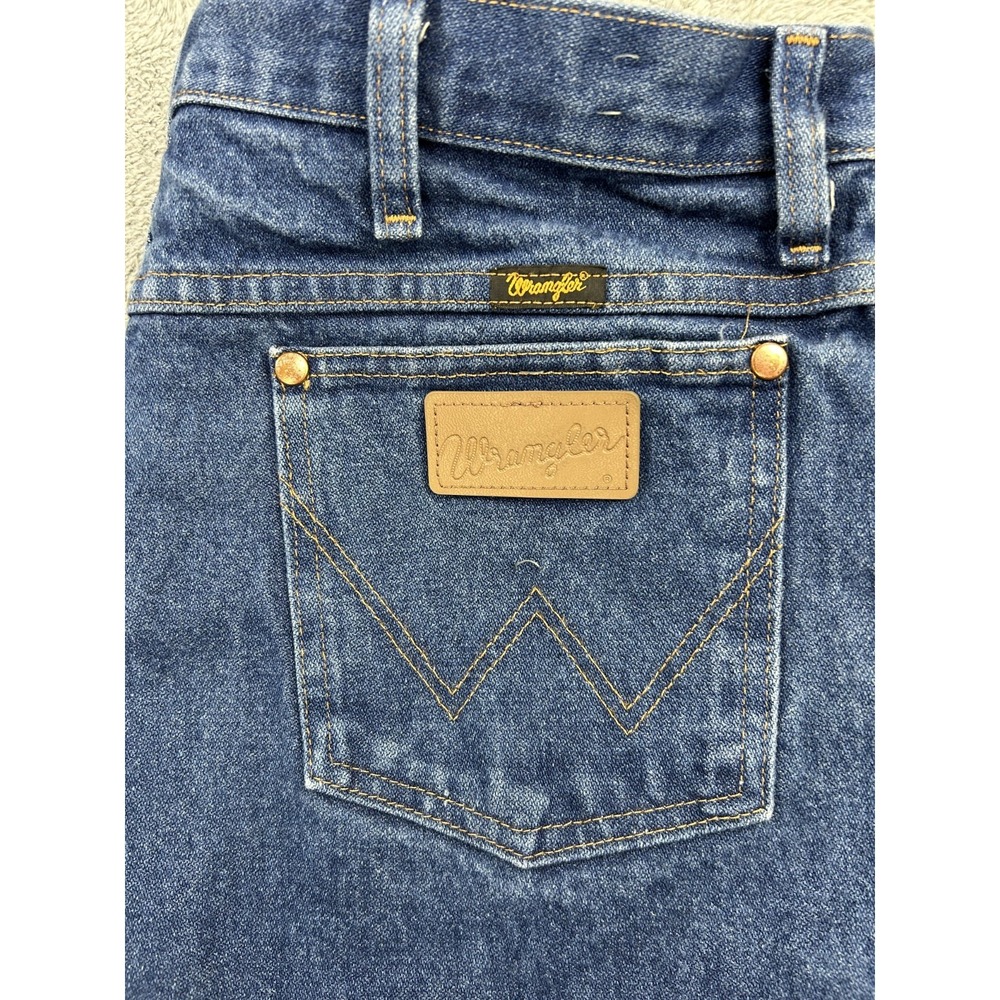 Wrangler Jeans Mens 36x36 (34x34) Blue 936DEN‎ Original Cowboy Cut Denim Pants